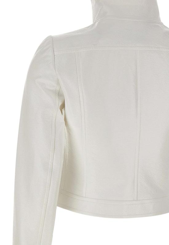 26SS 쿠레쥬 가죽 자켓 PERCBL005VY0014 HERWHITE White - COURREGES