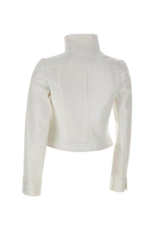 26SS 쿠레쥬 가죽 자켓 PERCBL005VY0014 HERWHITE White - COURREGES