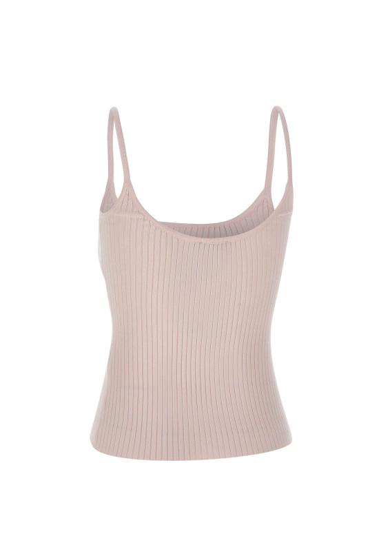  쿠레쥬 민소매 티셔츠 PERMDE012FI0001 PINK Pink - COURREGES