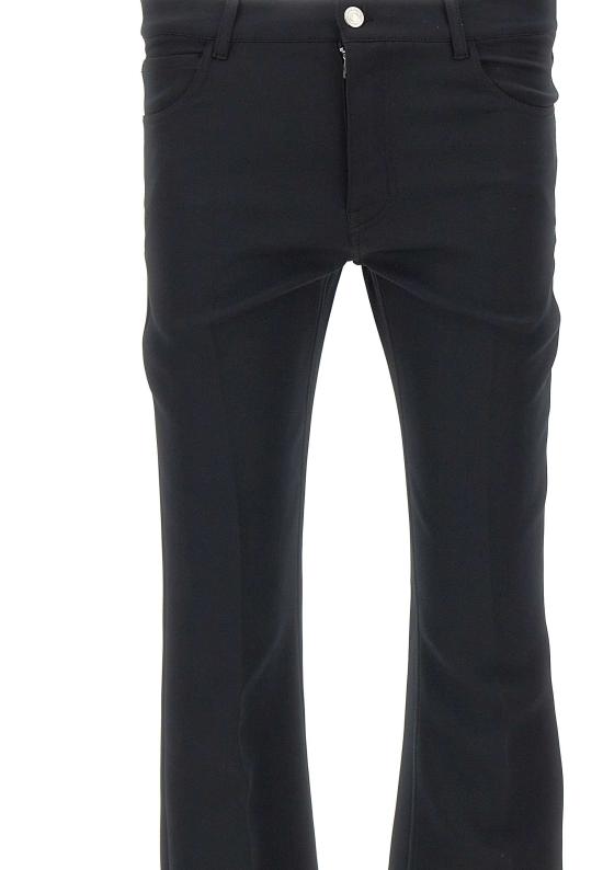 26SS 쿠레쥬 스트레이트 팬츠 VESCPA021PL0007 BLACK Black - COURREGES