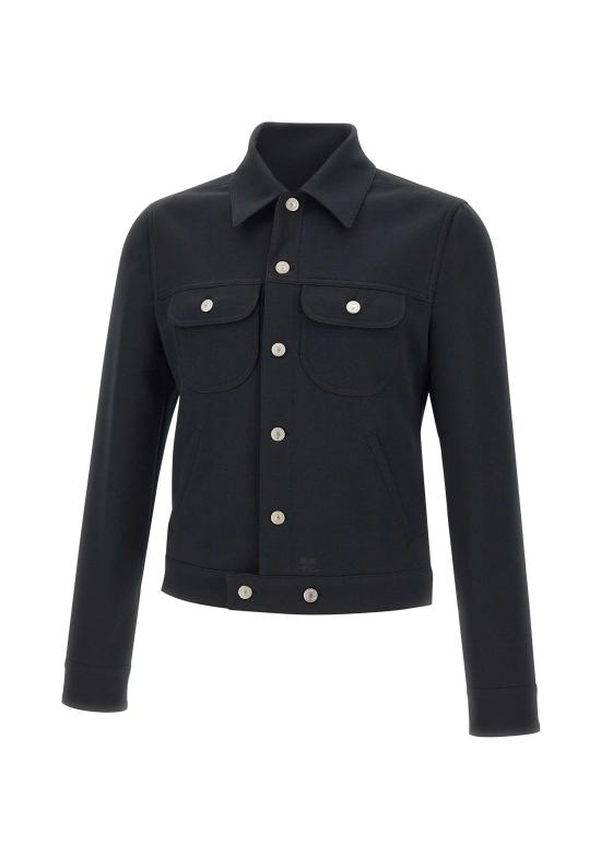 26SS 쿠레쥬 자켓 VESCBL024PL0007 BLACK Black