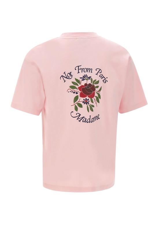 26SS 드롤드무슈 반팔 티셔츠 TS210 CO002LPI Pink - DROLE DE MONSIEUR