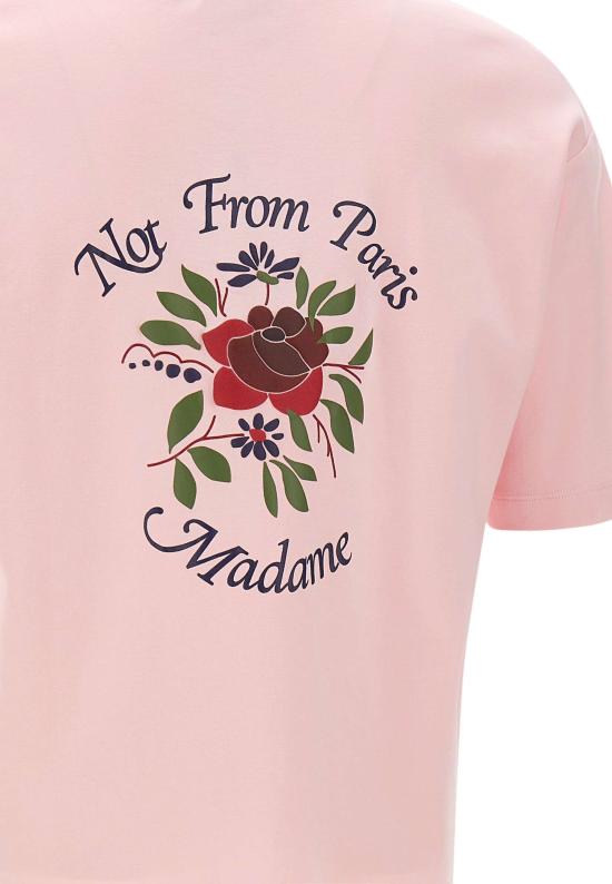 26SS 드롤드무슈 반팔 티셔츠 TS210 CO002LPI Pink - DROLE DE MONSIEUR