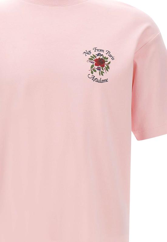 26SS 드롤드무슈 반팔 티셔츠 TS210 CO002LPI Pink - DROLE DE MONSIEUR