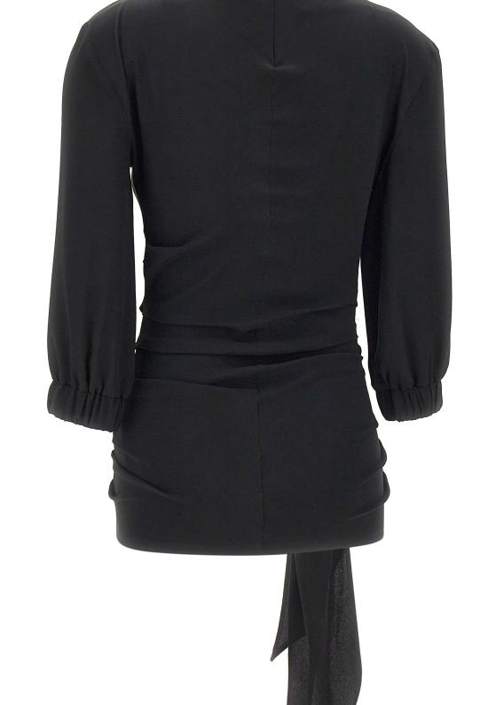 26SS 디 아티코 블라우스 260WCI00030 AAS001AA100 Black - THE ATTICO