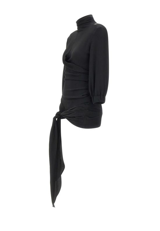 26SS 디 아티코 블라우스 260WCI00030 AAS001AA100 Black - THE ATTICO