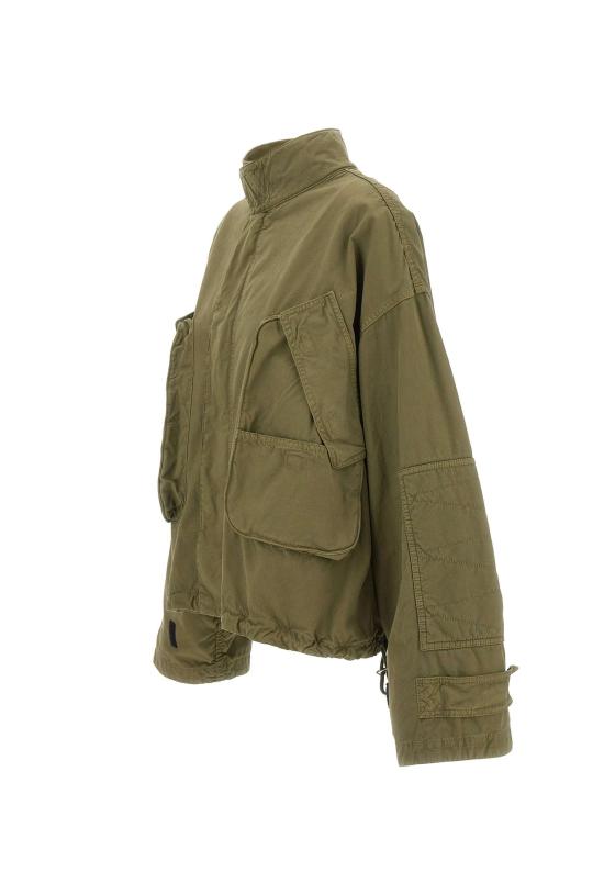 26SS 디 아티코 자켓 260WCB00103 CCC123OD081 Green - THE ATTICO