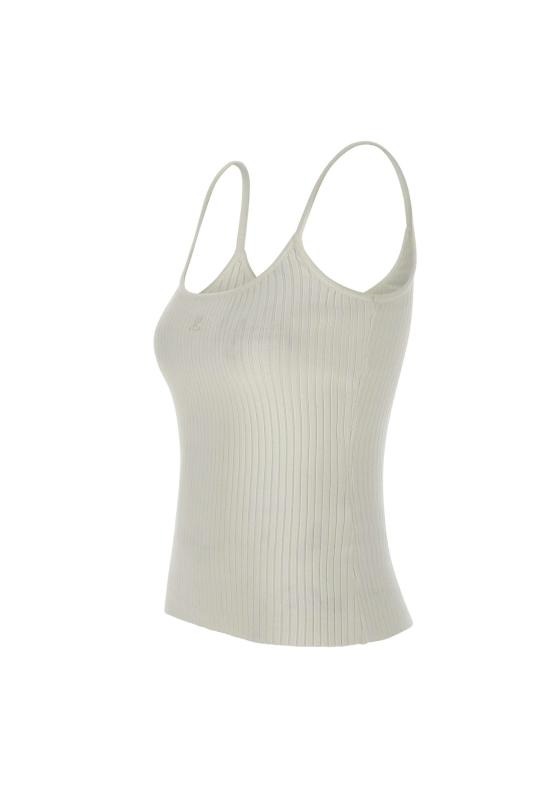  쿠레쥬 민소매 티셔츠 PERMDE012FI0001 HERWHITE White - COURREGES