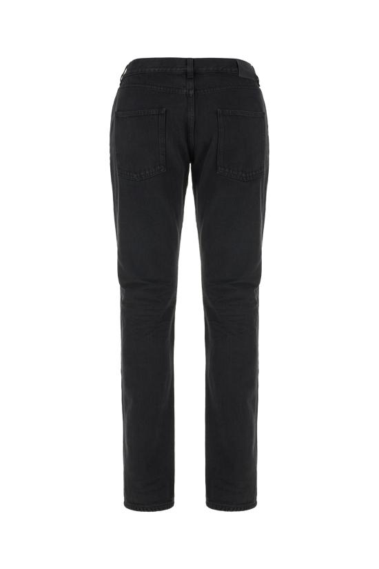 25FW 생로랑 데님 팬츠 800332Y16PG 1290 CARBON BLACK - SAINT LAURENT