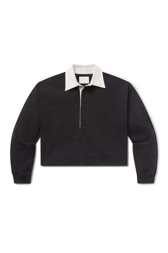  시티즌 오브 휴머니티 긴팔 티셔츠 아리스 럭비 폴로 블랙 - CITIZEN OF HUMANITY