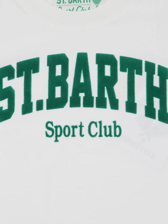 25FW [키즈] 세인트바쓰 티셔츠 CAM0001 00861I White - MC2 SAINT BARTH