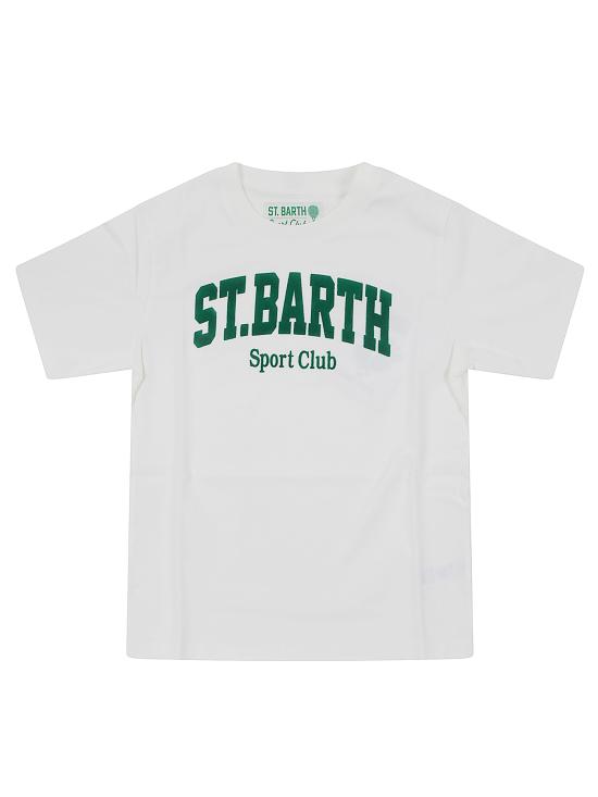 25FW [키즈] 세인트바쓰 티셔츠 CAM0001 00861I White