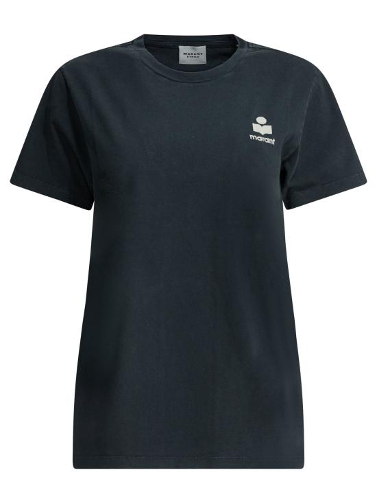 26SS 이자벨마랑에뚜왈 반팔 티셔츠 23PTS0070FAA1N98EMIEC Blue
