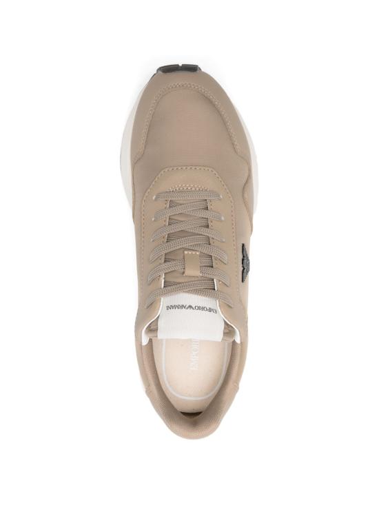 26SS 엠포리오 아르마니 스니커즈 EM003738 AF19532M1088 Beige - EMPORIO ARMANI