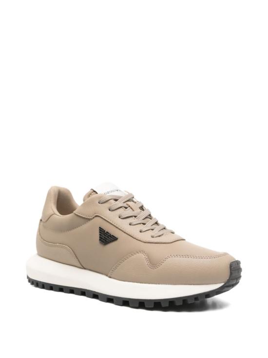 26SS 엠포리오 아르마니 스니커즈 EM003738 AF19532M1088 Beige - EMPORIO ARMANI