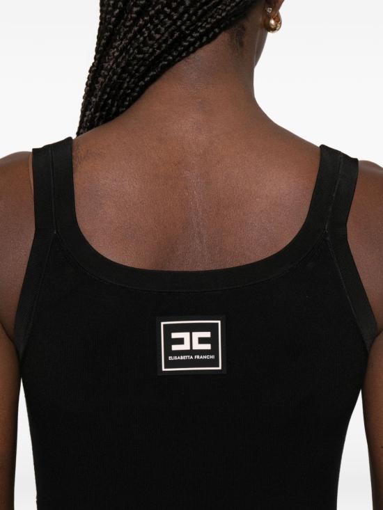 26SS 엘리자베타프랜치 롱 원피스 AM03S61E2 685 Black - ELISABETTA FRANCHI