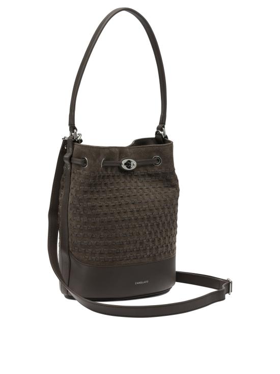 26SS 자넬라토 토트백 MONDA MUSIVA SUEDE S0689802220000Z0202 Brown - ZANELLATO