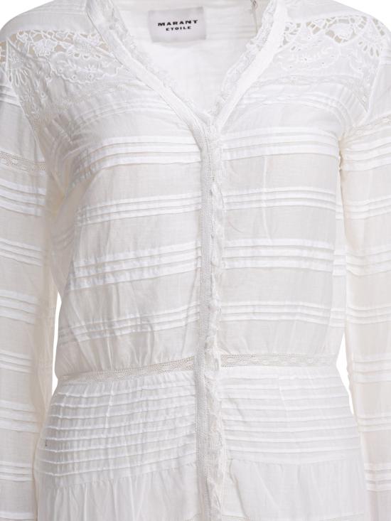 26SS 이자벨마랑에뚜왈 롱 원피스 26PRO0723FBD1J05E20WH - ISABEL MARANT ETOILE