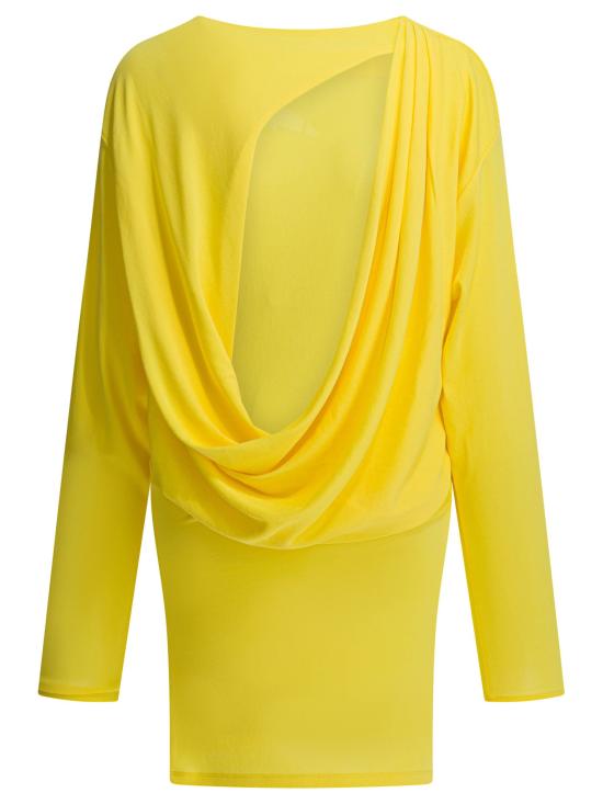 26SS 자크뮈스 숏 원피스 DRW00823AJ00253YELLOW - JACQUEMUS