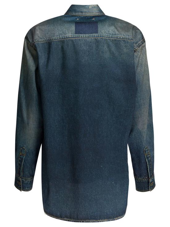 26SS 골든구스 데님 자켓 GWP02525P00240650100 - GOLDEN GOOSE