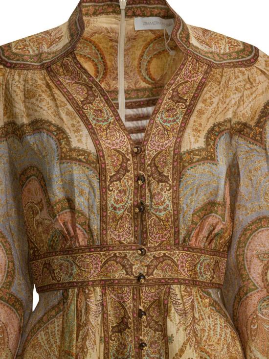 26SS 짐머만 롱 원피스 5753DRS262 TPML YELLOW - ZIMMERMANN