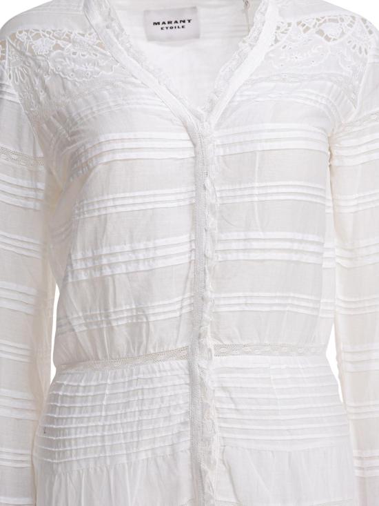 26SS 이자벨마랑에뚜왈 롱 원피스 26PRO0723FB D1J05E20WH WHITE - ISABEL MARANT ETOILE