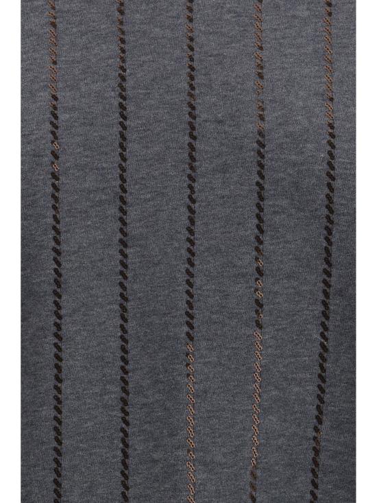 25FW 브루넬로 쿠치넬리 후드 티셔츠 MP05NSO809 C8125 GREY - BRUNELLO CUCINELLI