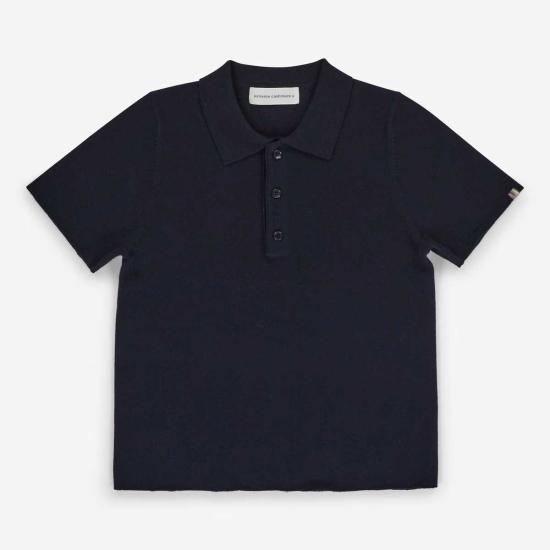  익스트림캐시미어 스웨터 익스트림 캐시미어 198호 살라만더 탑 네이비 - EXTREME CASHMERE