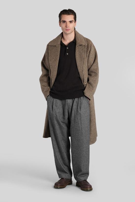 25FW 어 페이퍼 키드 스웨터 426018 F5PKMAKP256 BROWN - A PAPER KID