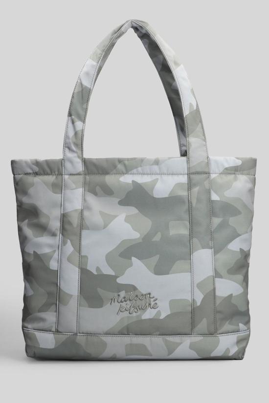 25FW 메종키츠네 토트백 431270 PM05100WQ4068 CAMOUFLAGE