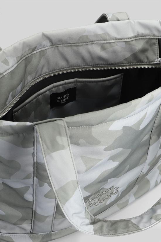 25FW 메종키츠네 토트백 431270 PM05100WQ4068 CAMOUFLAGE - MAISON KITSUNE