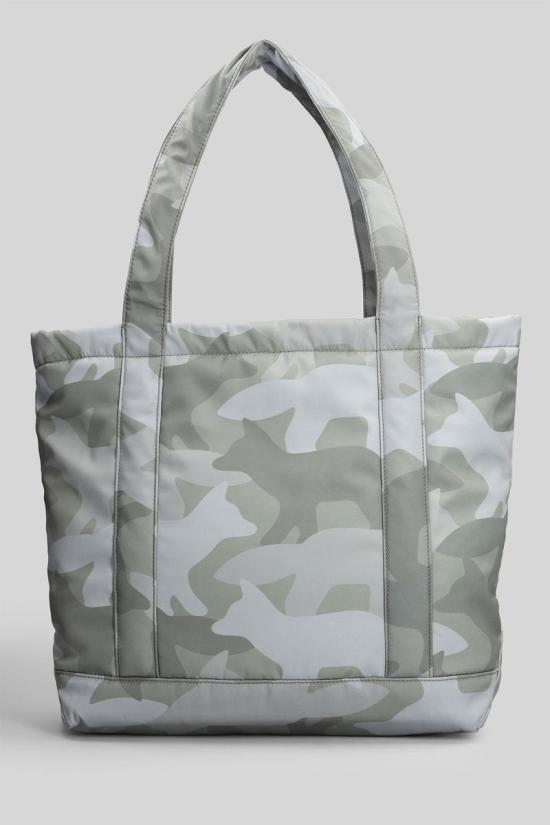 25FW 메종키츠네 토트백 431270 PM05100WQ4068 CAMOUFLAGE - MAISON KITSUNE