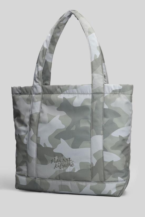 25FW 메종키츠네 토트백 431270 PM05100WQ4068 CAMOUFLAGE - MAISON KITSUNE