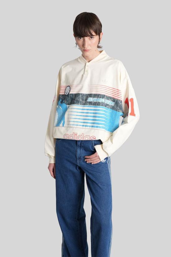 25FW 아디다스 스웨터 432337 JW0148 WHITE - ADIDAS