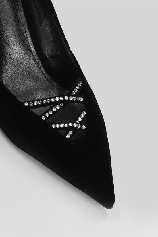 25FW 로라크루즈 힐/펌프스 427411 075Z70BK Black - LOLA CRUZ