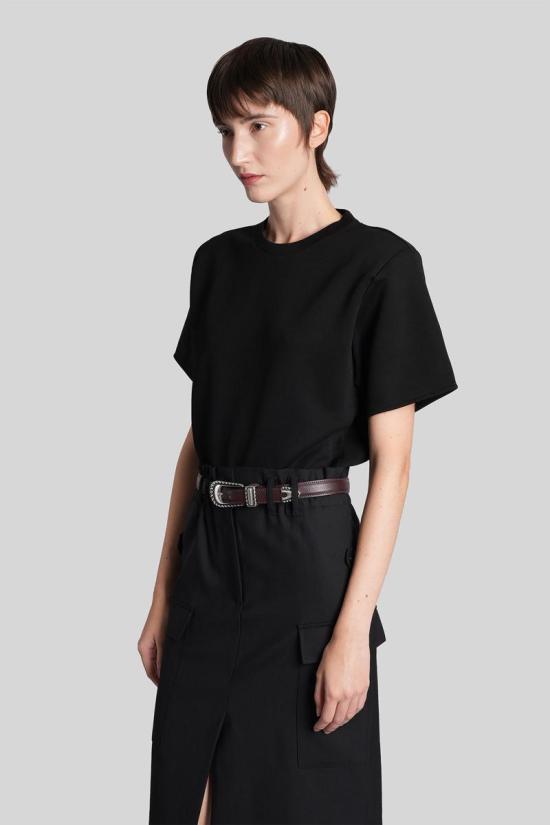 25FW 이로 반팔 티셔츠 428757 WM99MARYA Black - IRO