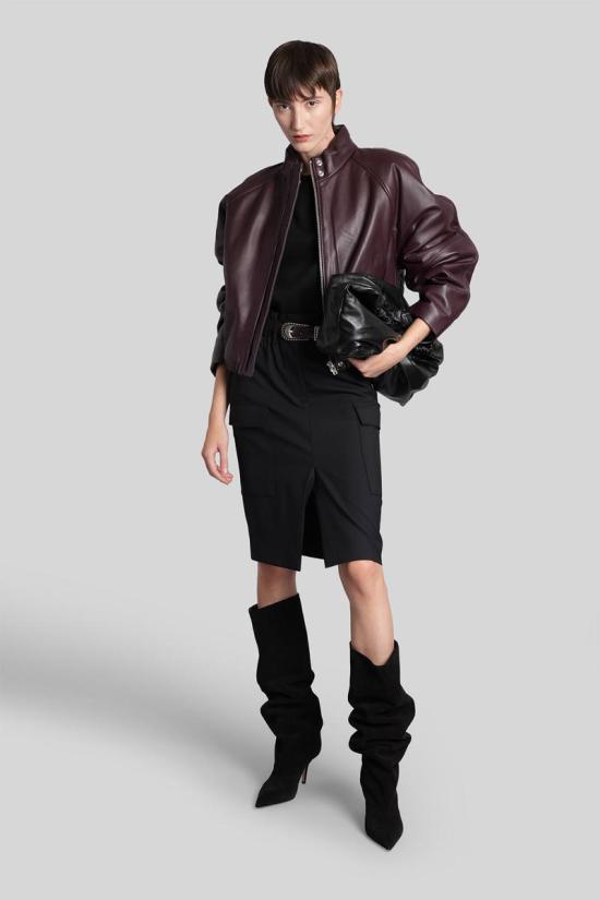 25FW 이로 반팔 티셔츠 428757 WM99MARYA Black - IRO