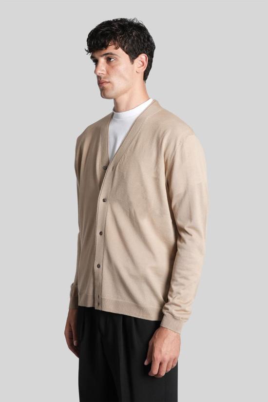 25FW 로우브랜드 가디건 426810 L1MFW25266729 Brown - LOW BRAND