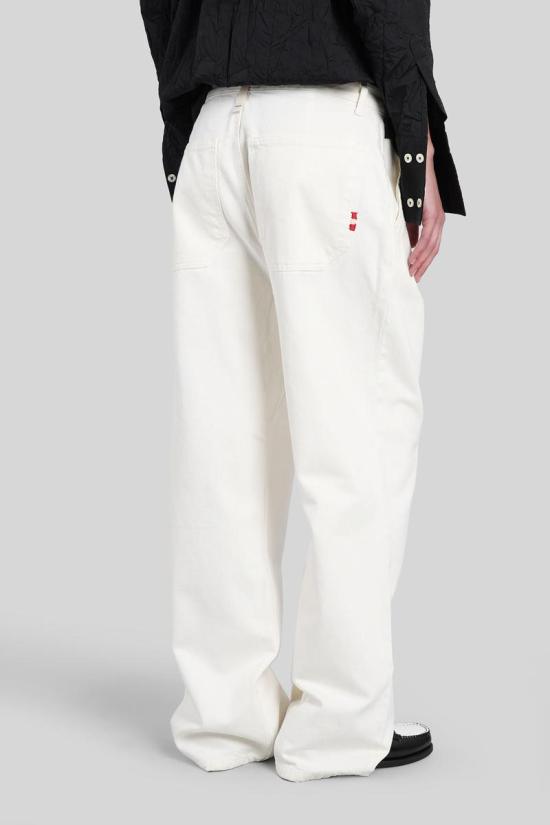 25FW 아미시 데님 팬츠 424368 AMU151P4650569 WHITE - AMISH