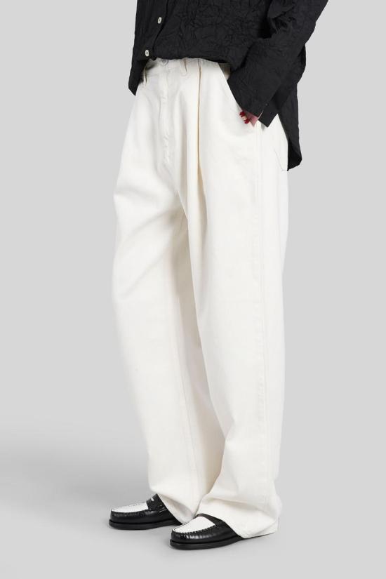 25FW 아미시 데님 팬츠 424368 AMU151P4650569 WHITE - AMISH