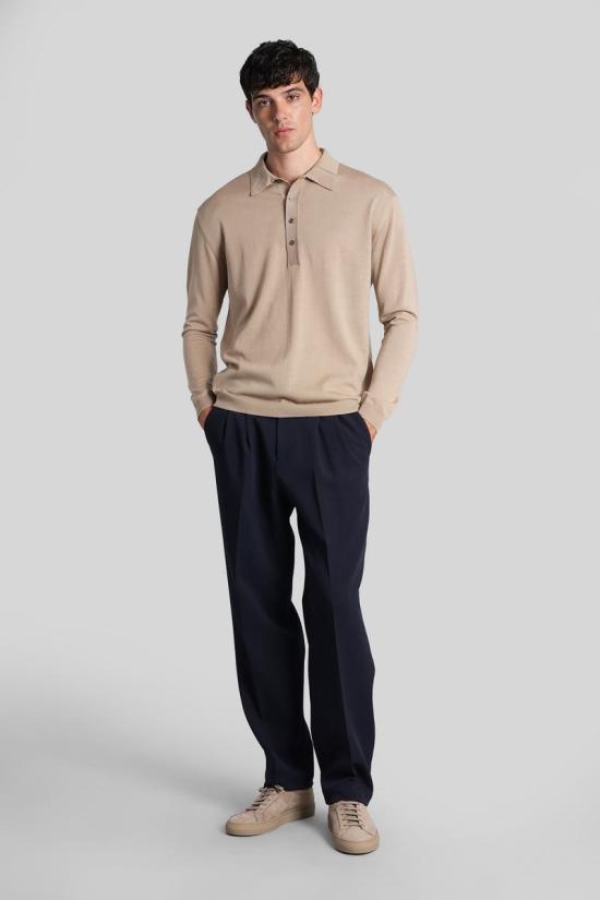 25FW 로우브랜드 긴팔 셔츠 426816 L1MFW25266730 Brown - LOW BRAND