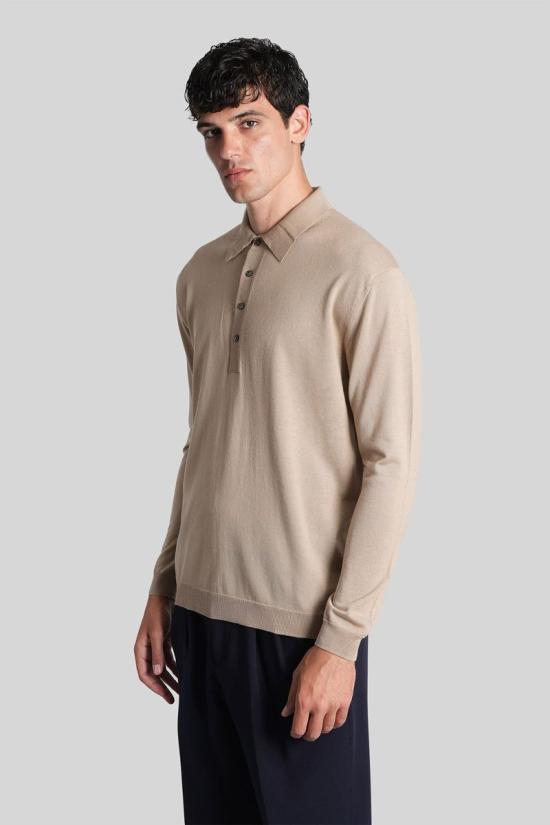 25FW 로우브랜드 긴팔 셔츠 426816 L1MFW25266730 Brown - LOW BRAND