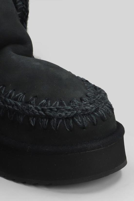 25FW 모우 부츠 431771 FW681000A Black - MOU