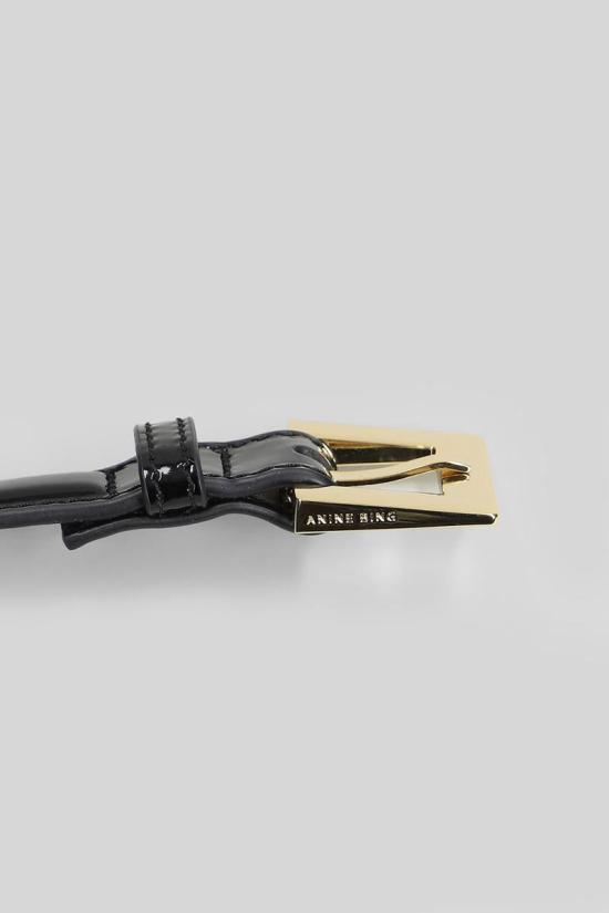 25FW 애니빙 레귤러 벨트 422340 A 12 11375 Black - ANINE BING