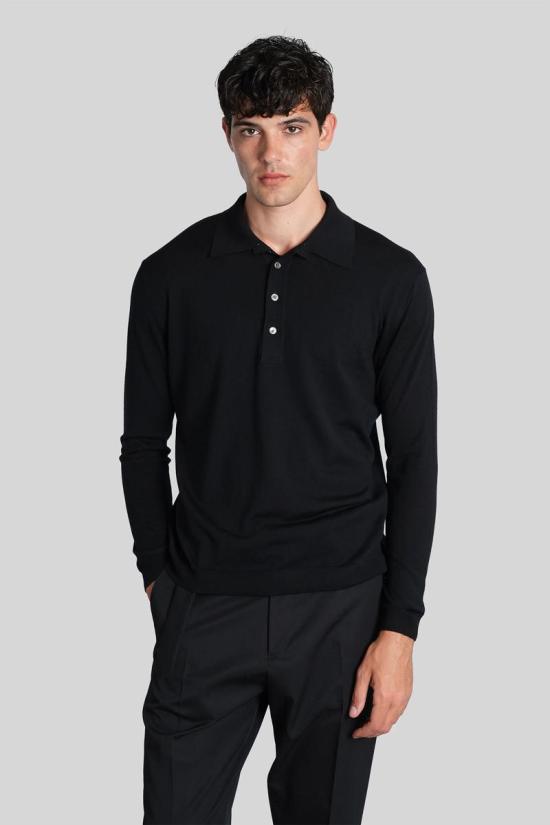 25FW 로우브랜드 긴팔 셔츠 426814 L1MFW25266730 Black