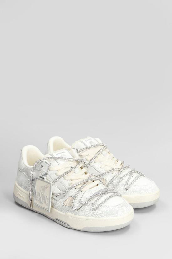 25FW 크라임런던 스니커즈 428495 21453AA7 WHITE - CRIME LONDON