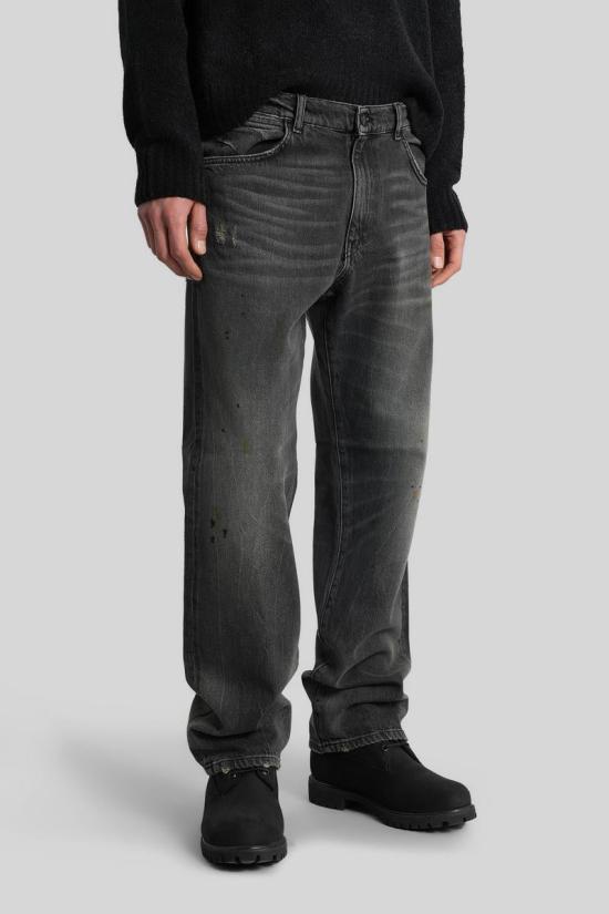 25FW 아미시 데님 팬츠 432402 AMU010N0952793 Black - AMISH