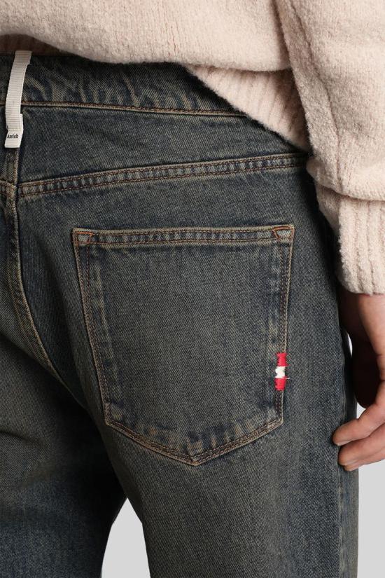 25FW 아미시 데님 팬츠 432401 AMU001D4363008 BLUE - AMISH