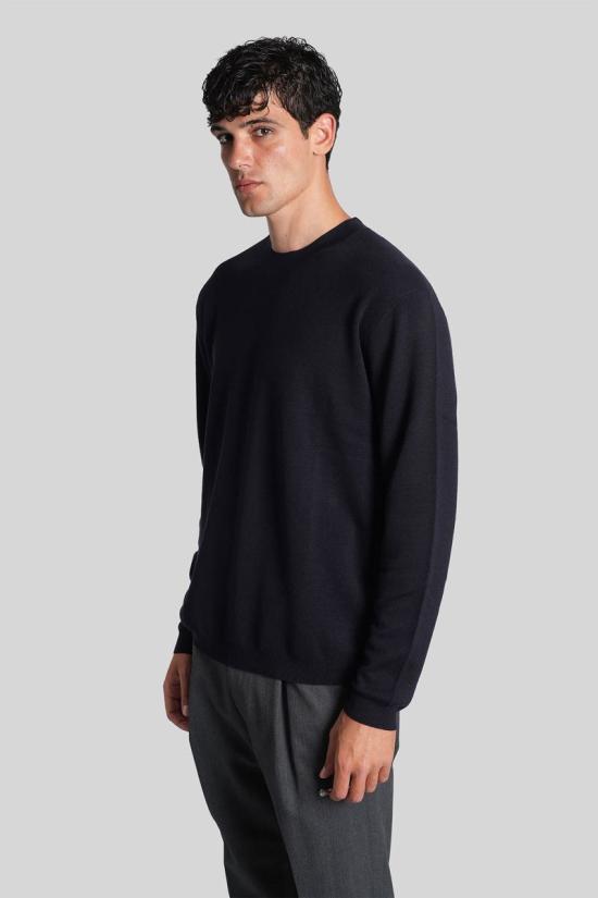 25FW 로우브랜드 스웨터 426820 L1MFW25266735 BLUE - LOW BRAND