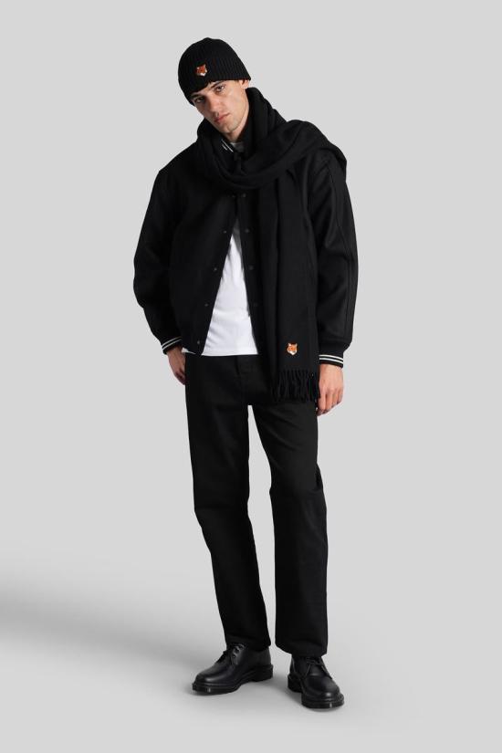 25FW 메종키츠네 데님 팬츠 428393 PM01109WD4018 Black - MAISON KITSUNE